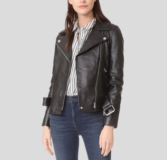 Woman leather