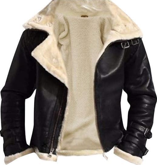 Pairo Men's Winter Hood B3 Aviator Jacket thumbnail 7