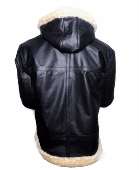 Pairo Men's Winter Hood B3 Aviator Jacket thumbnail 11