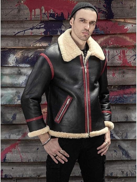 Pairo Men's Heavy weight B3 Bomber Jacket thumbnail 1
