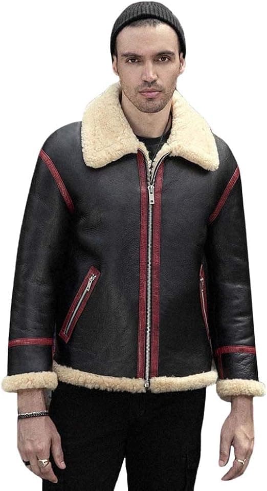 Pairo Men's Heavy weight B3 Bomber Jacket thumbnail 6