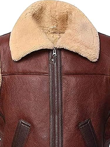 Pairo Men's Maroon B3 Leather Vest thumbnail 3