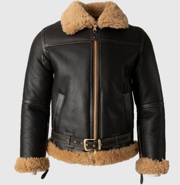 Pairo Men's Luxury Brown B3 Flight Jacket
