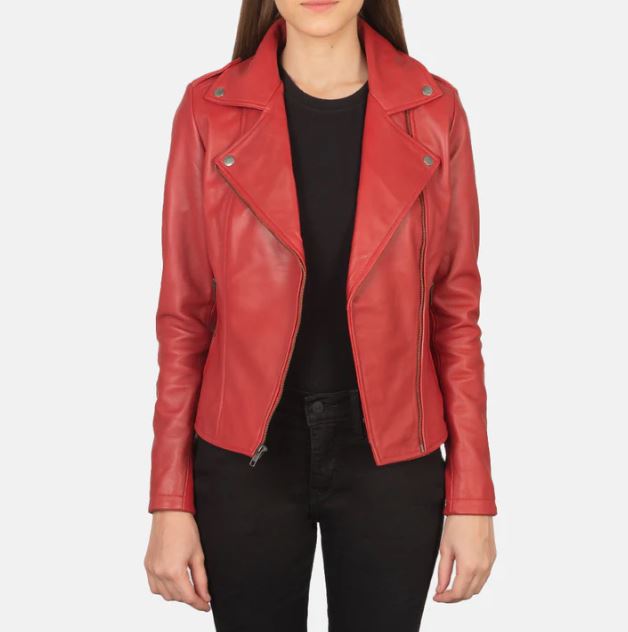 woman biker jacket thumbnail 3