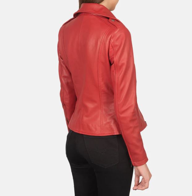 woman biker jacket thumbnail 5