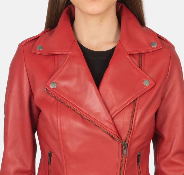 woman biker jacket thumbnail 6