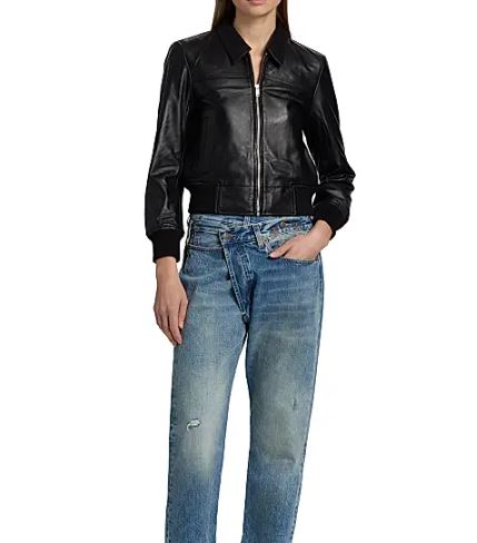 woman bomber jacket thumbnail 2