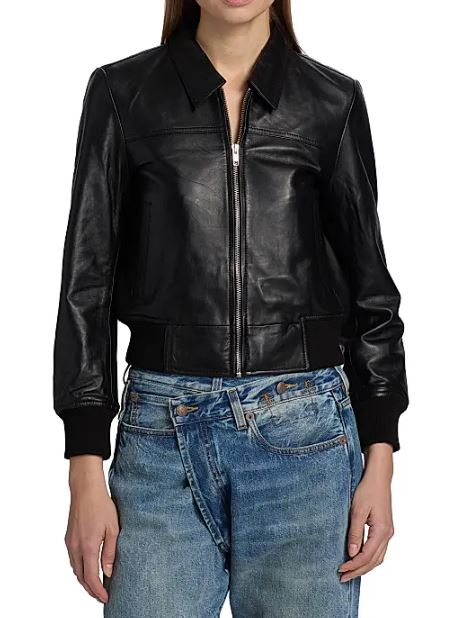 woman bomber jacket thumbnail 3