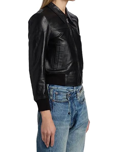 woman bomber jacket thumbnail 4