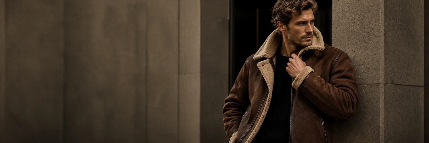 Men's Shearling Jackets