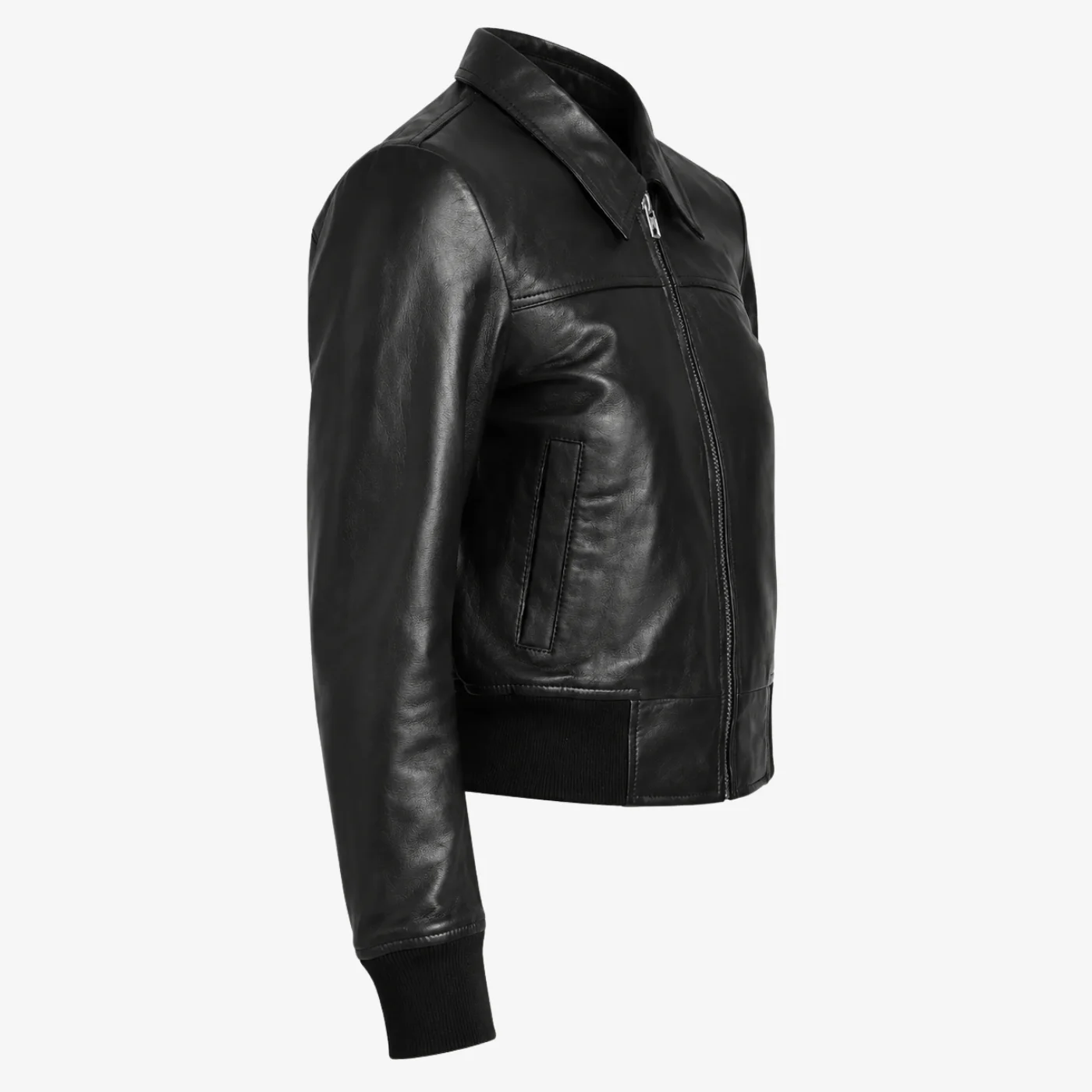 Black Bomber Jacket