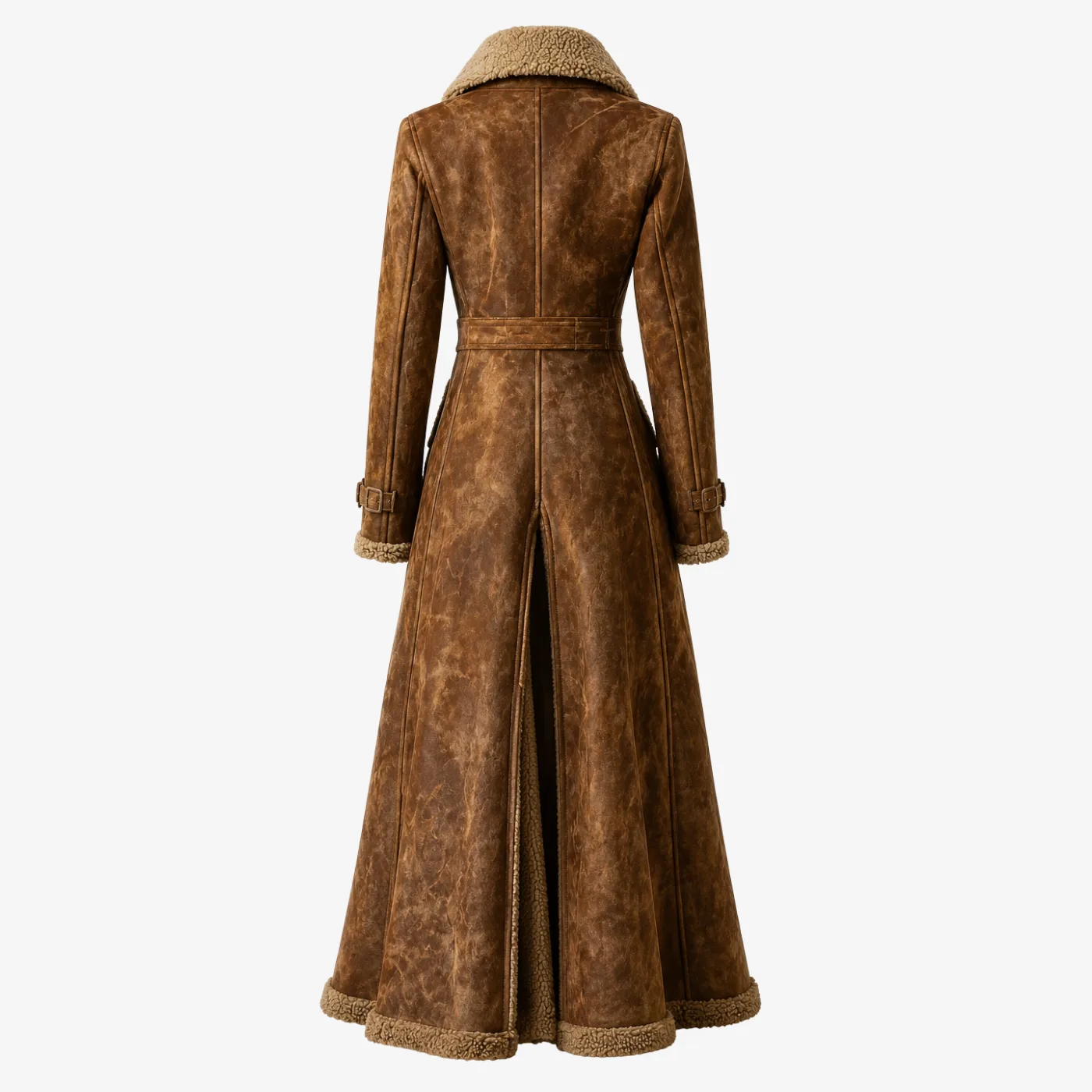 Women B3 Brown Coat