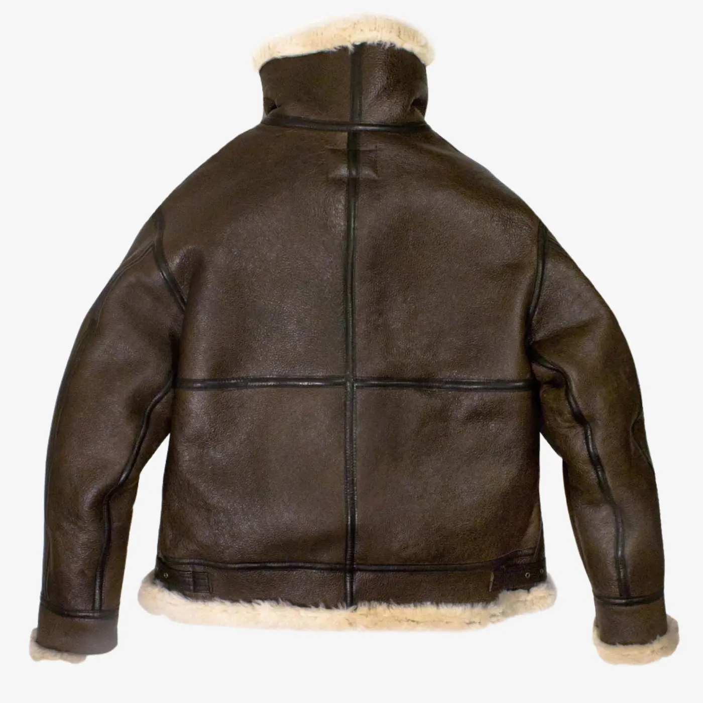 Dark Brown Bomber Jacket