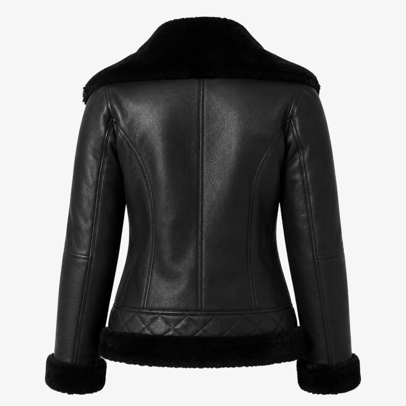 Women Black Leather Jacket