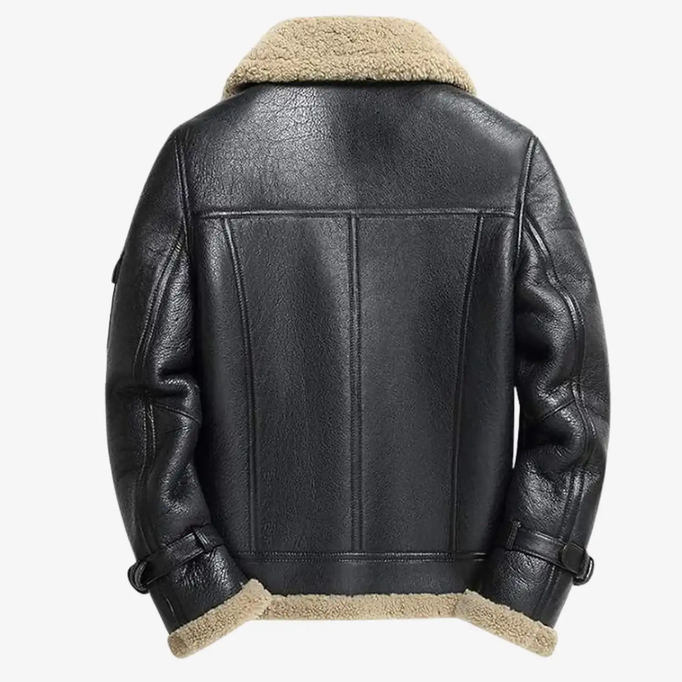 Men Black Leather Jacket