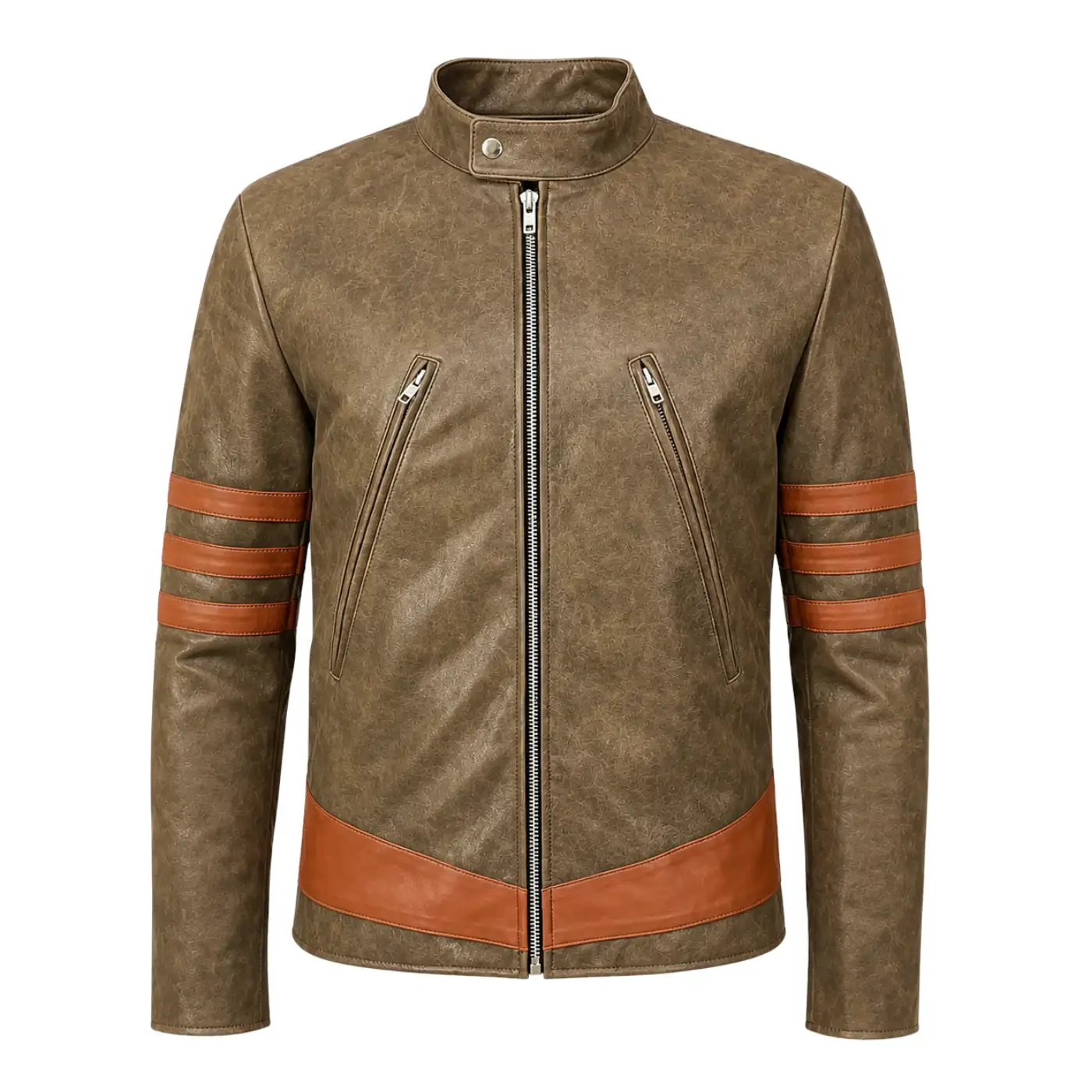 wolverine leather jacket