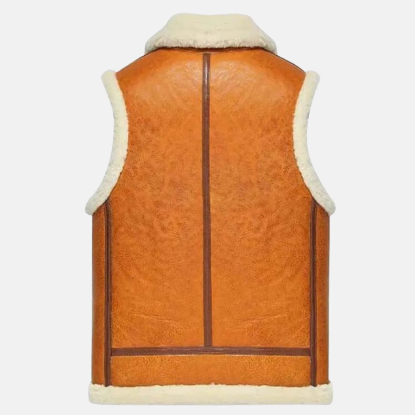 Men's Fur Leather Vest