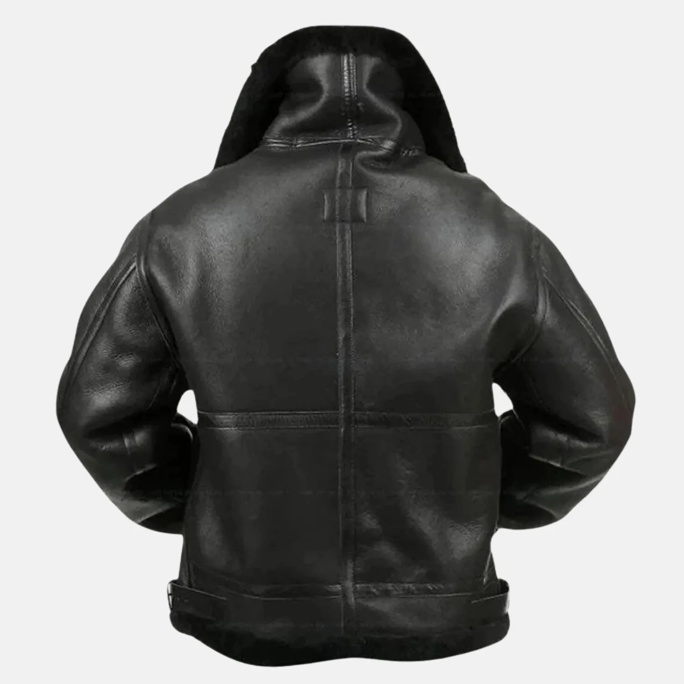 Men's Shearling Bomber Jacket