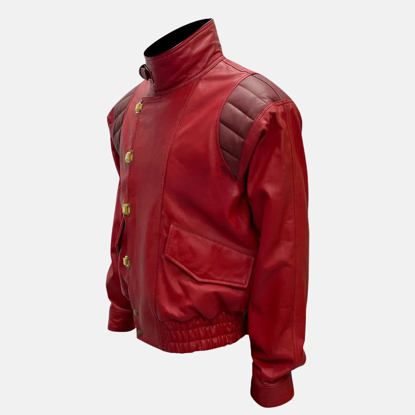 Akira Red Leather Jacket thumbnail 3