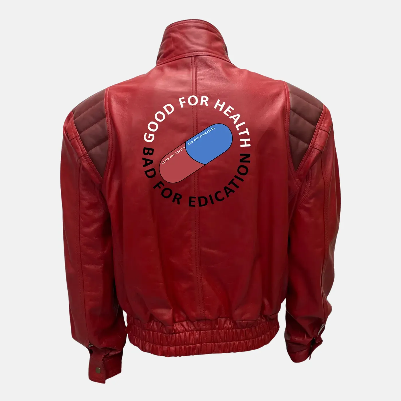Akira Red Leather Jacket thumbnail 4