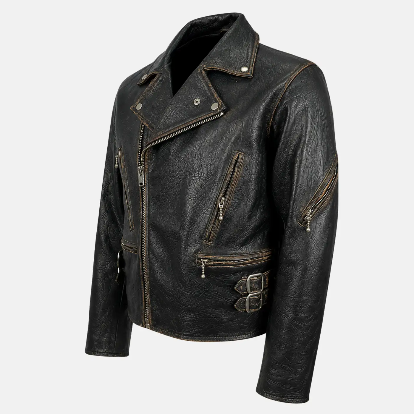 Gun N' Roses Slash Black Leather Jacket