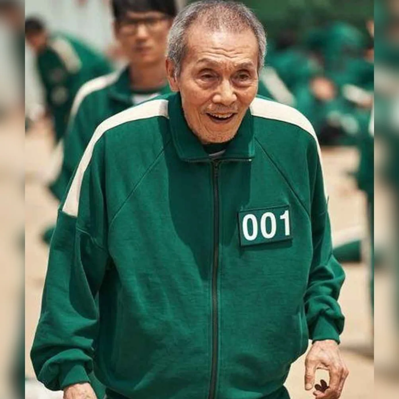 squid game green tracksuit costume