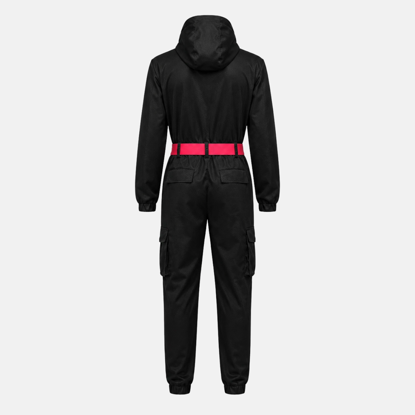 squid game guard black jumpsuit