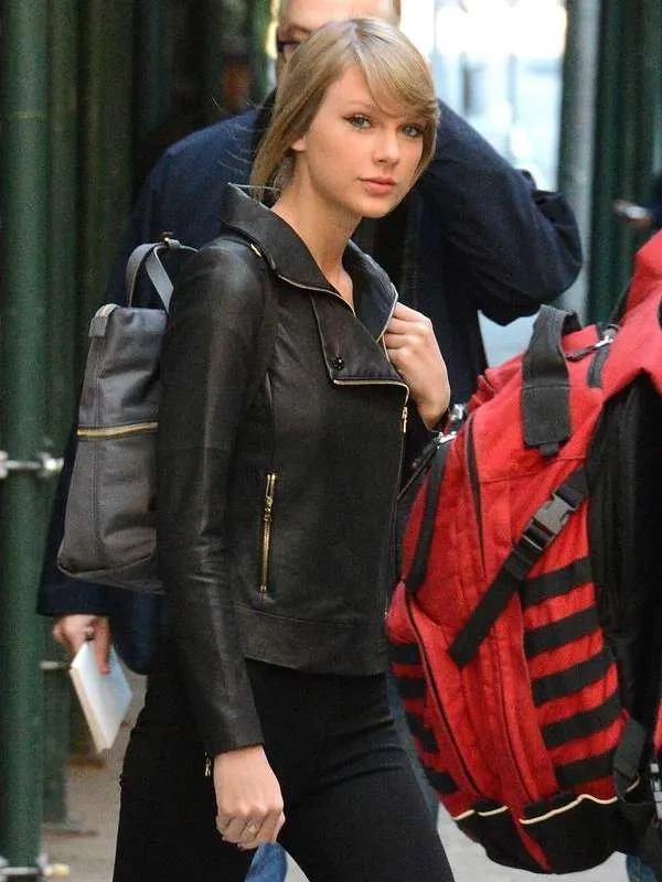 Taylor Swift leather jacket