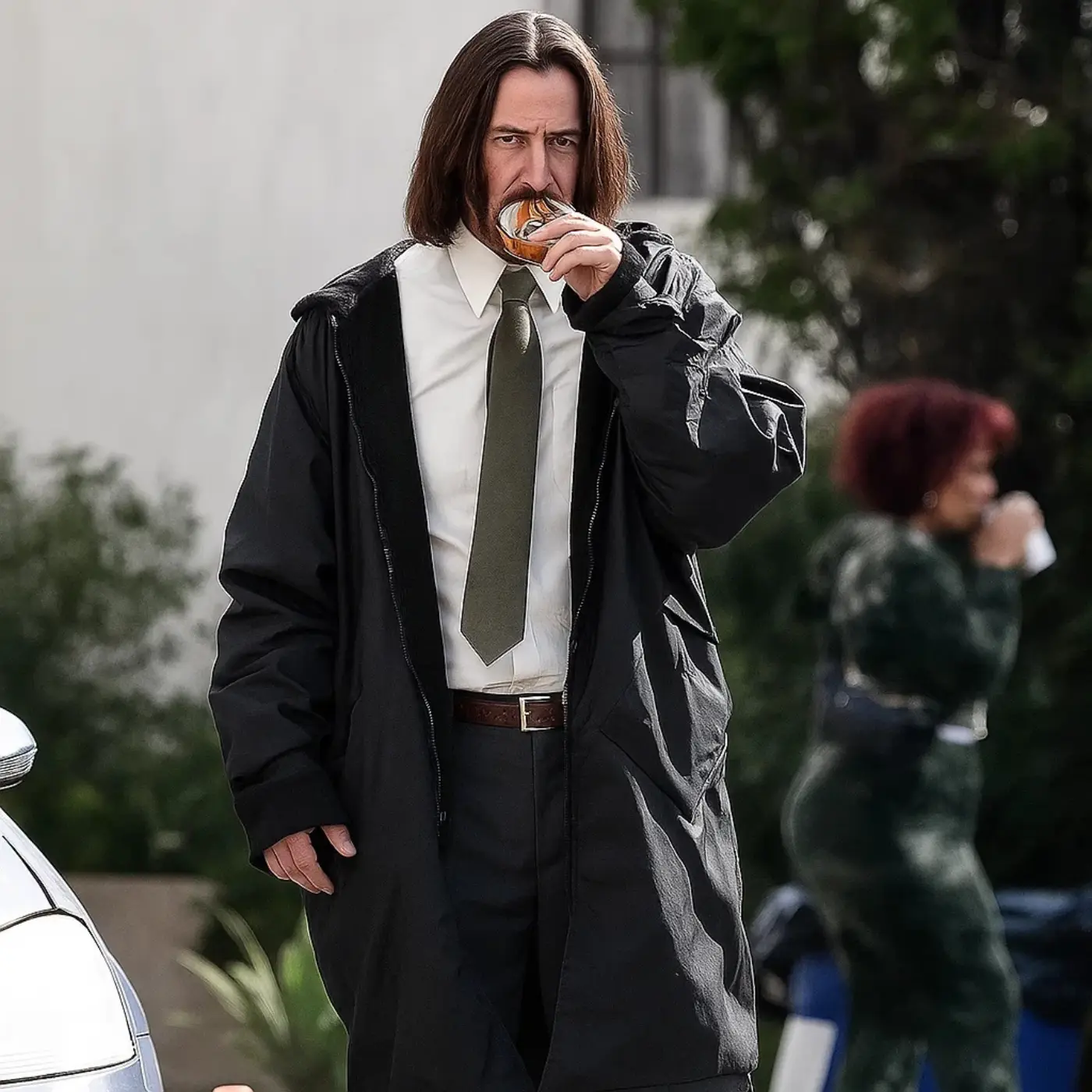 Good Fortune Keanu Reeves coat