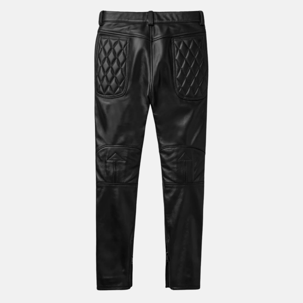 mens leather riding pants