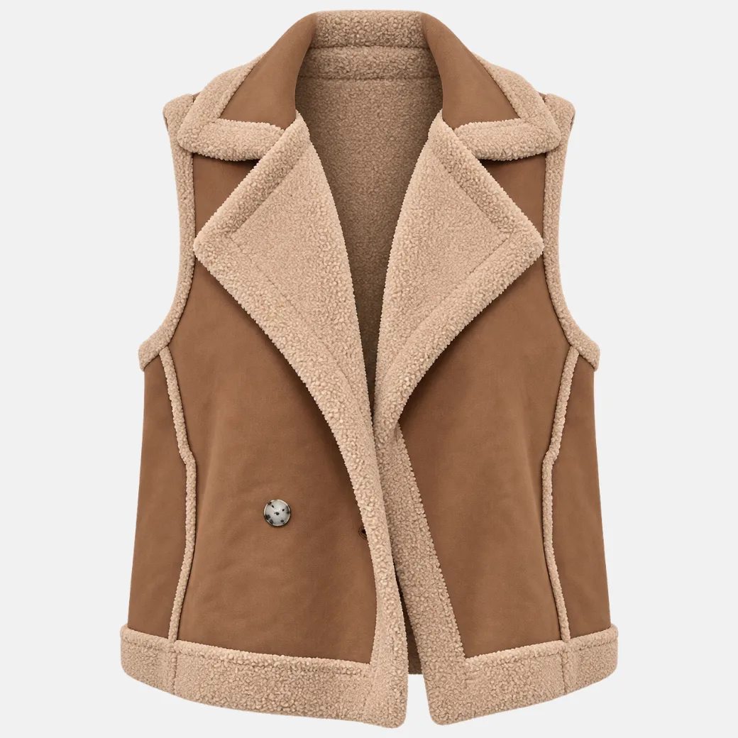 Vintage Shearling Vest