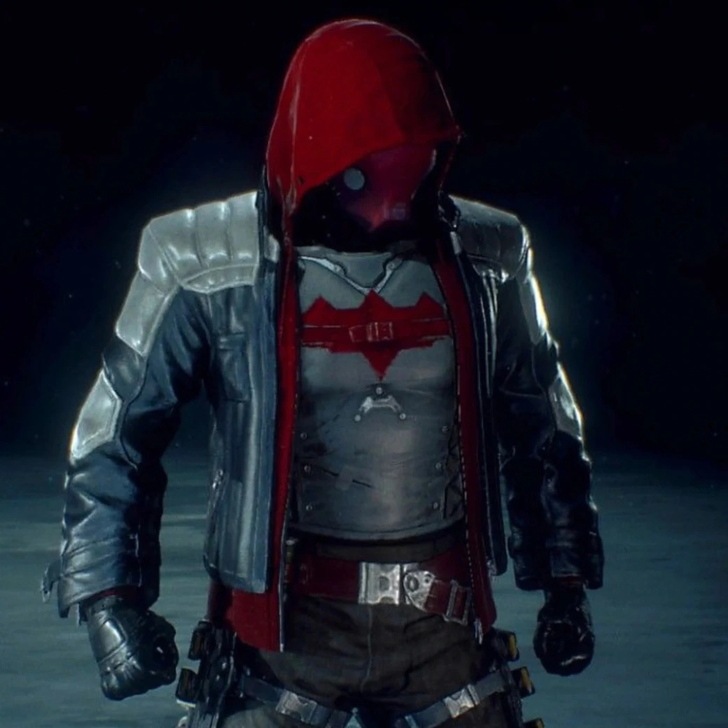Arkham Knight Black Leather Jacket