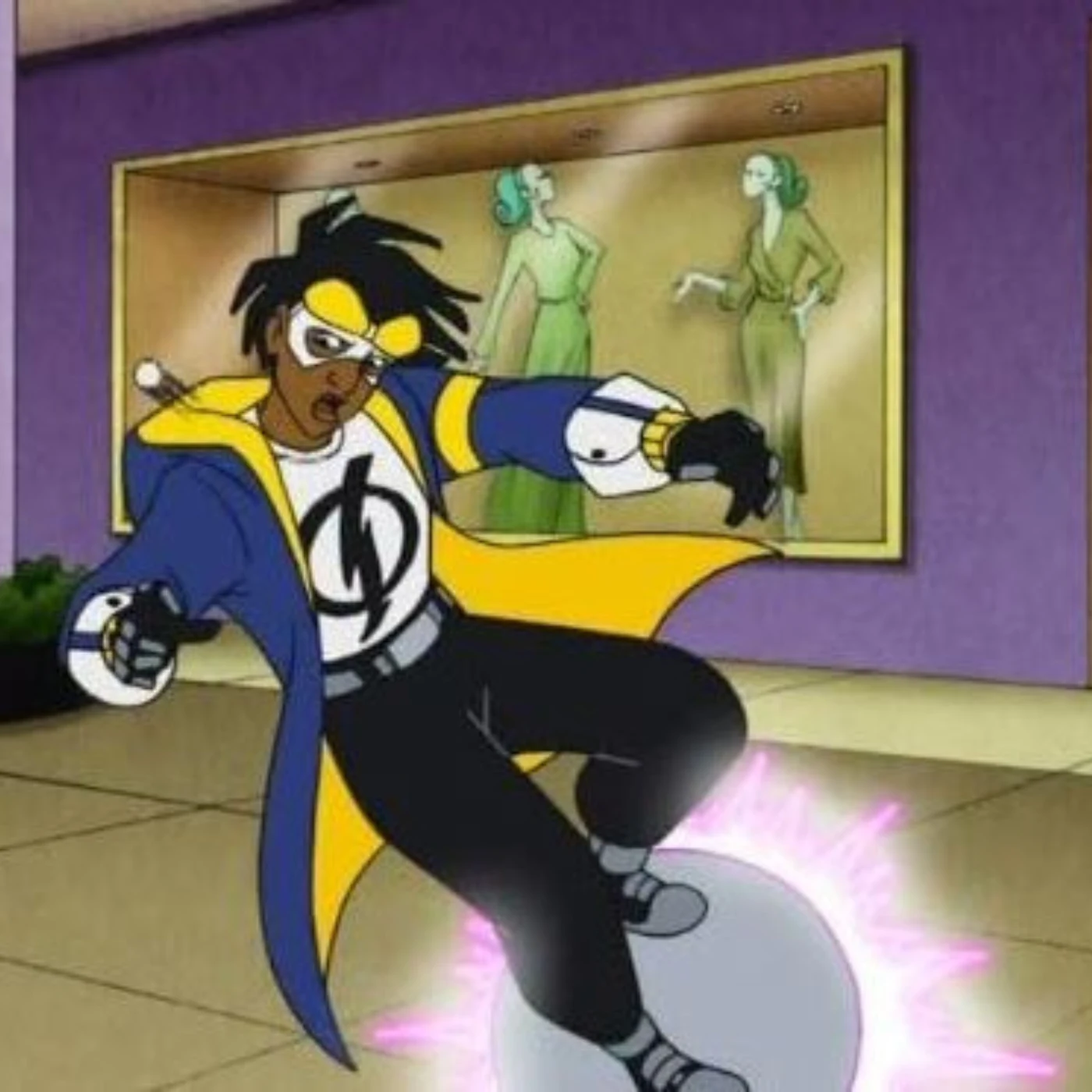 Static Shock Costume