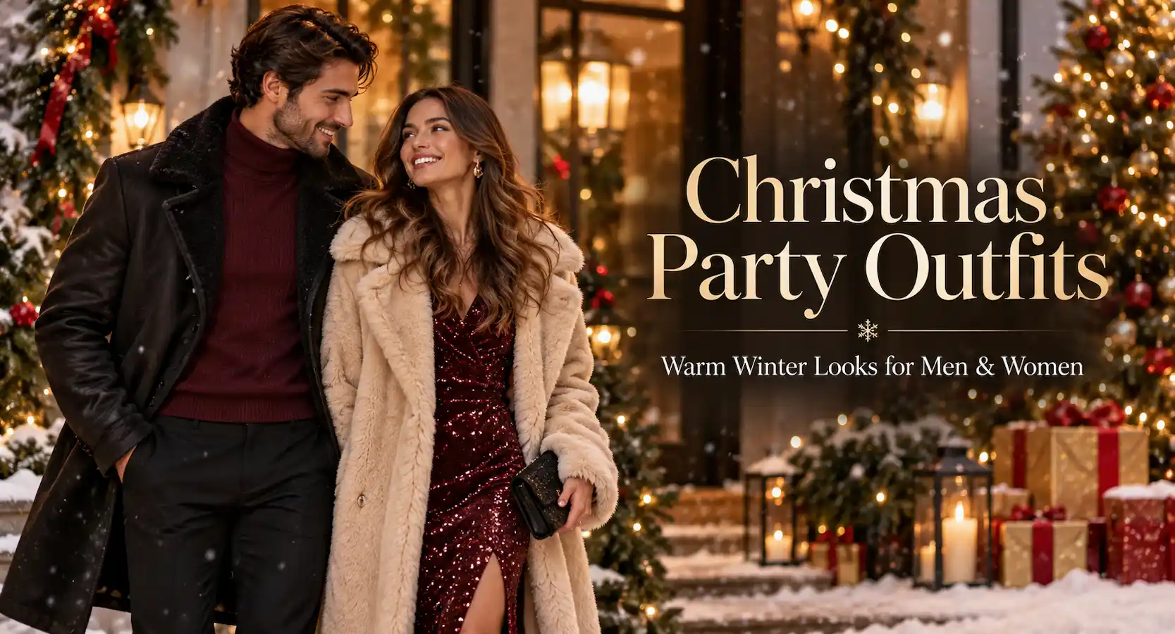 Christmas Party Outfit Ideas for Men & Women