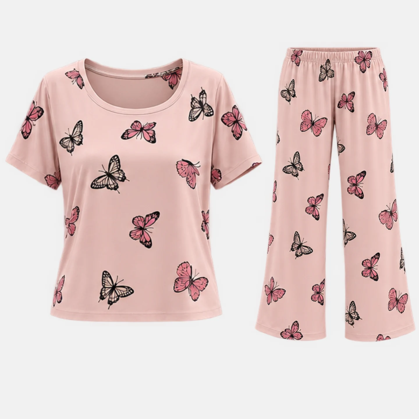Butterfly Print Nightwear