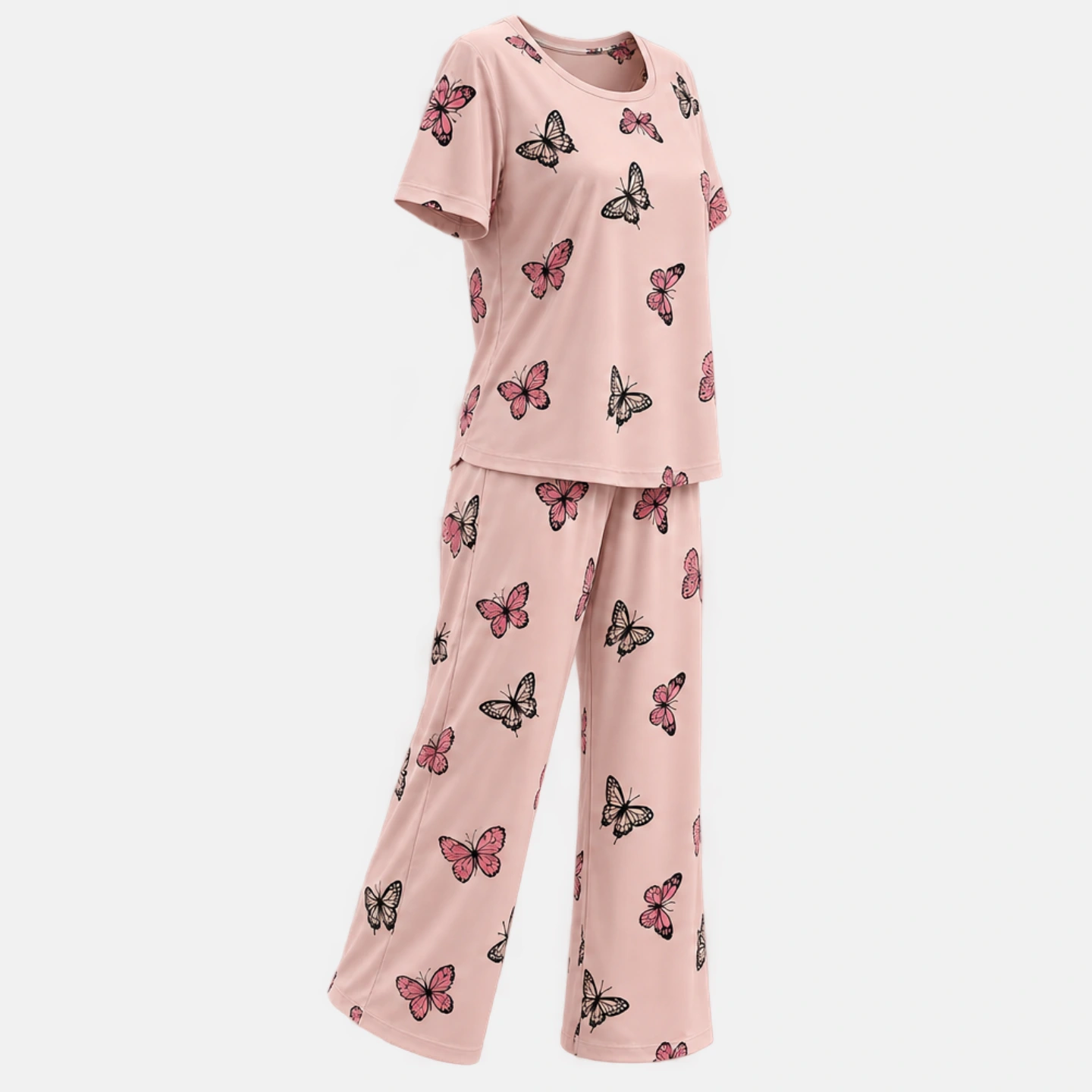 Butterfly Printed Night Suit